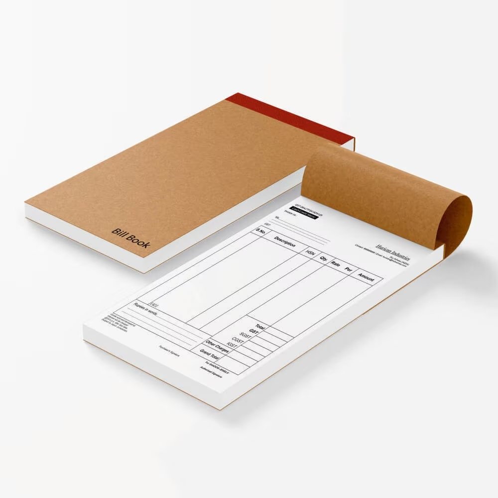 Bill Book Printing