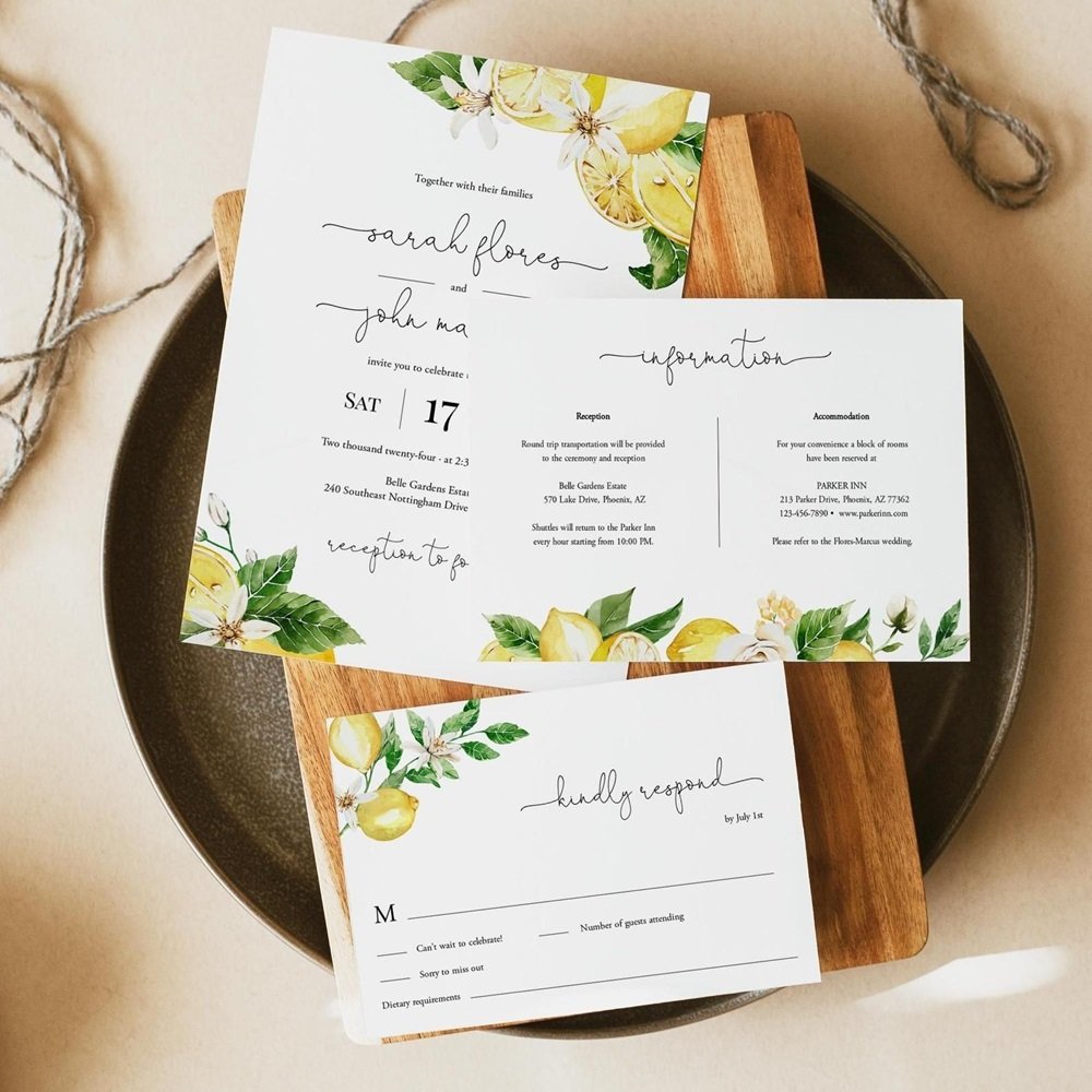 Wedding card printing